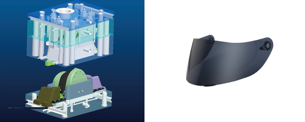 OPTICAL VISOR MOLD