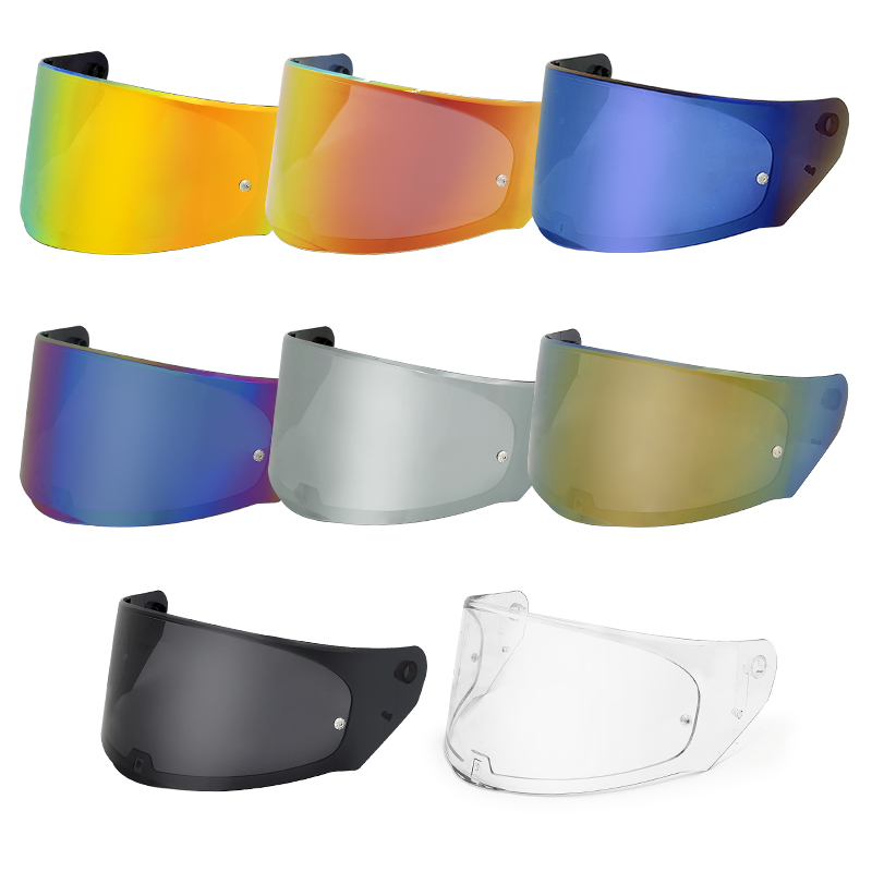 molded motorcycle helmets visor